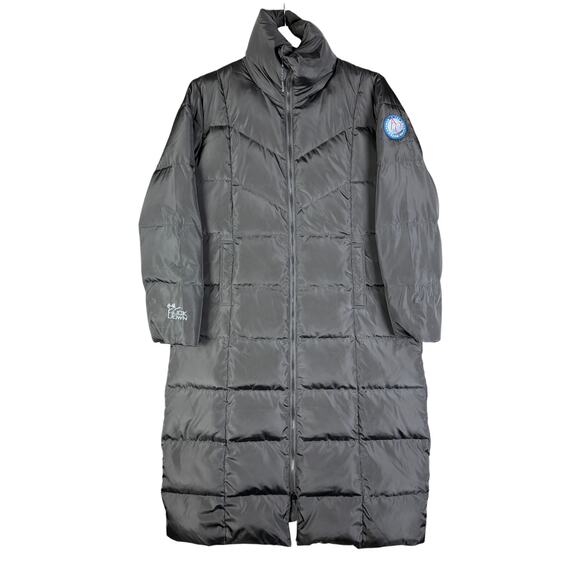 The American Outdoorsman Duck Down Full Body Puffer Jacket Black Womens Large‎ - Picture 1 of 12
